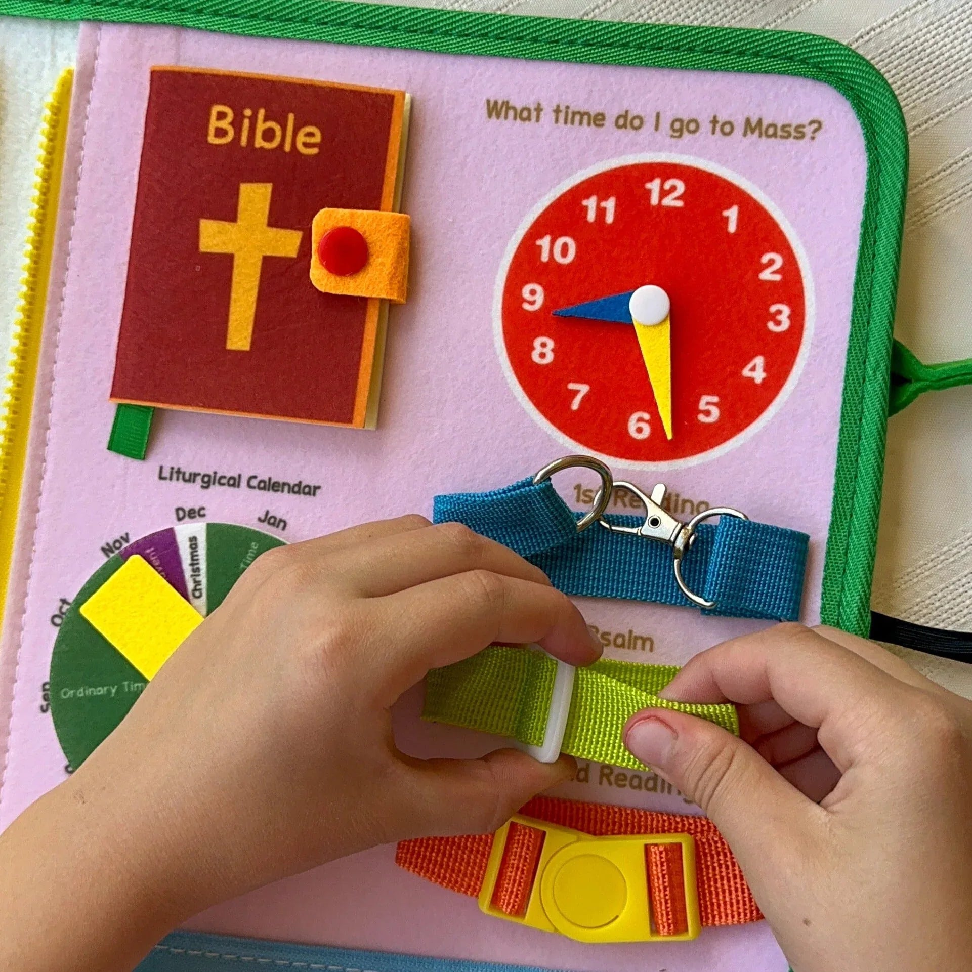 My Pray & Play Busy Book: A Quiet Felt Book - BIG FRENCHIES