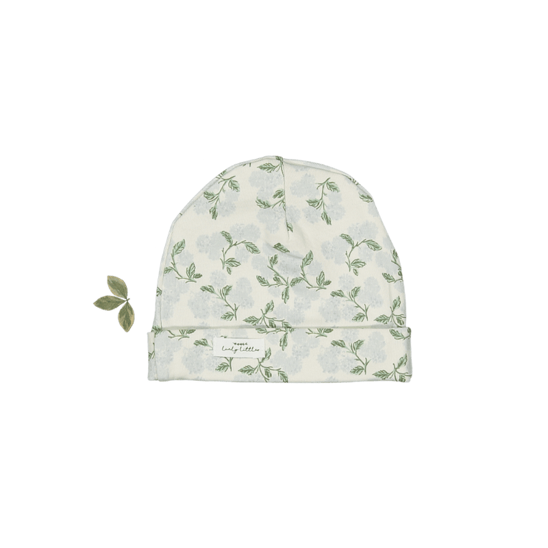 The Printed Hat - Hydrangea Blue-Hat-BIG FRENCHIES-Lovely Littles