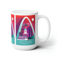 St Louis Ceramic Mug 11oz or 15oz - BIG FRENCHIES