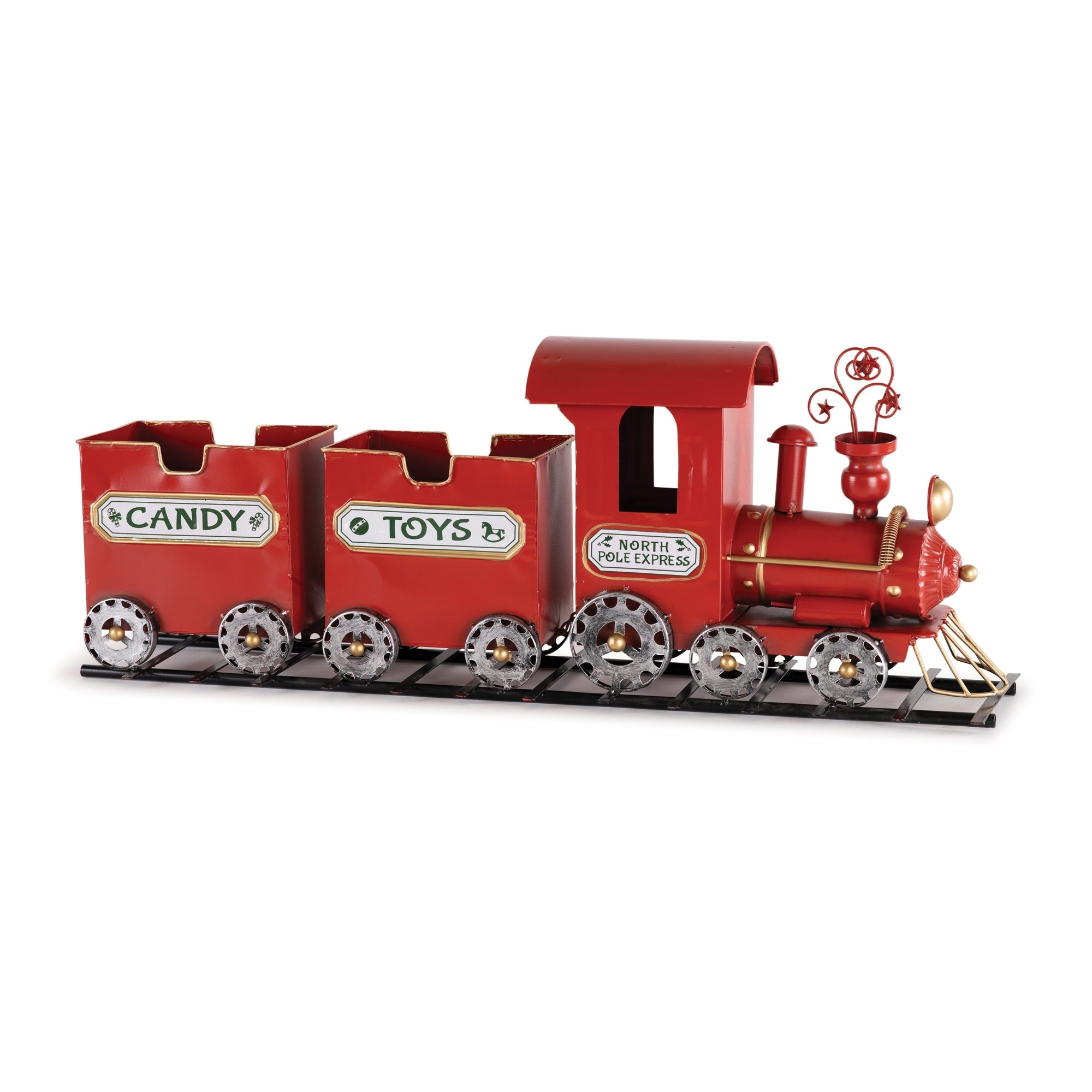 Toy Train on Track Display 29.25"L - BIG FRENCHIES