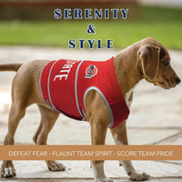 NCAA Calming Vest for Dogs & Cats – All Teams & Sizes