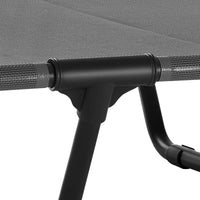 Elevated Dog Bed For Large Dogs XL, Raised Dog Cot With Heavy Duty Steel Frame, Breathable Teslin Mesh Cooling Dog Bed, 