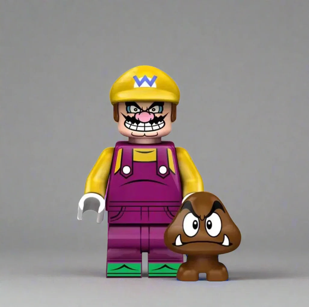 Wario Minifigure - BIG FRENCHIES