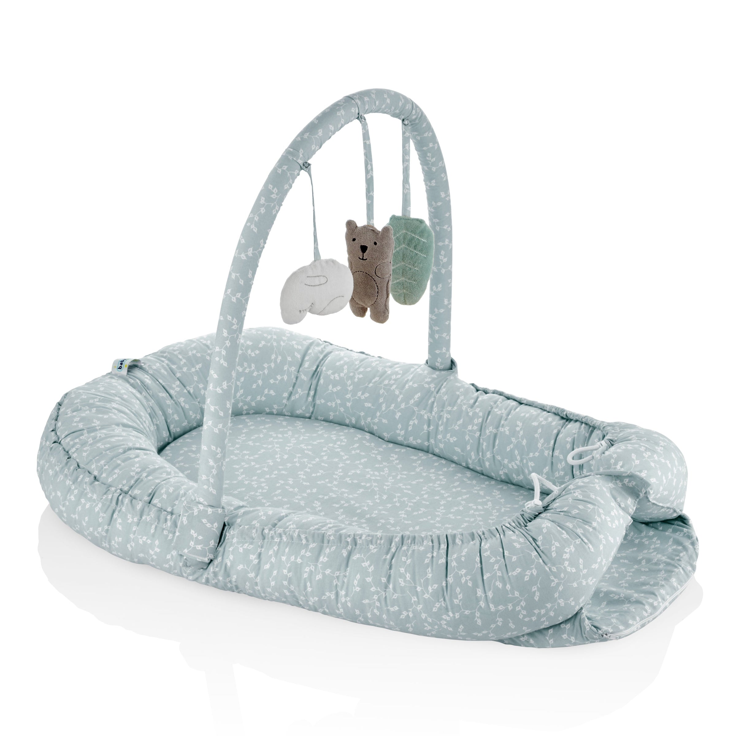 Babyjem babynest with toys