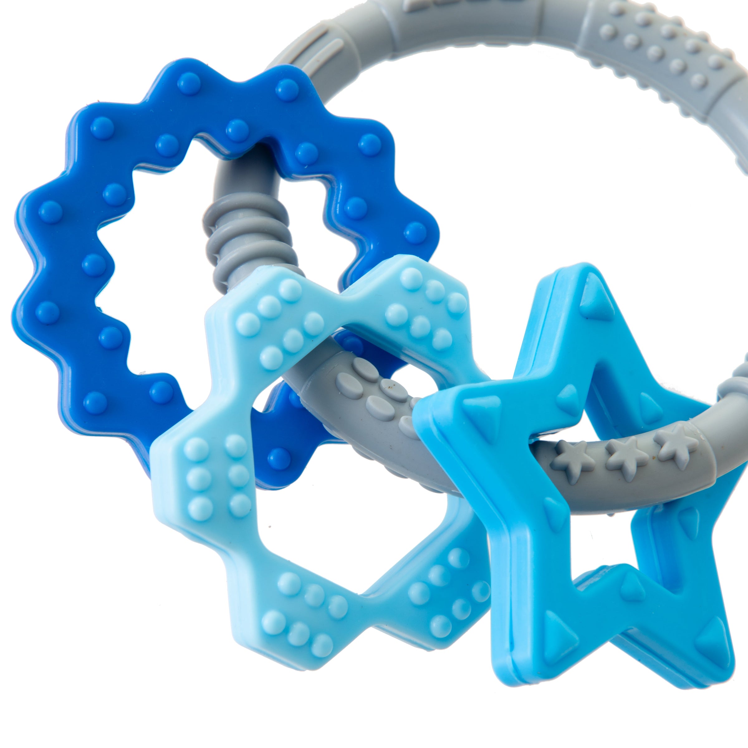 Babyjem silicon ring teether 100% food-grade silicone dishwasher safe 3+ months