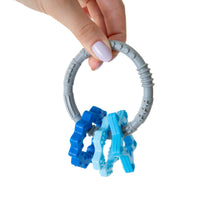 Babyjem silicon ring teether 100% food-grade silicone dishwasher safe 3+ months