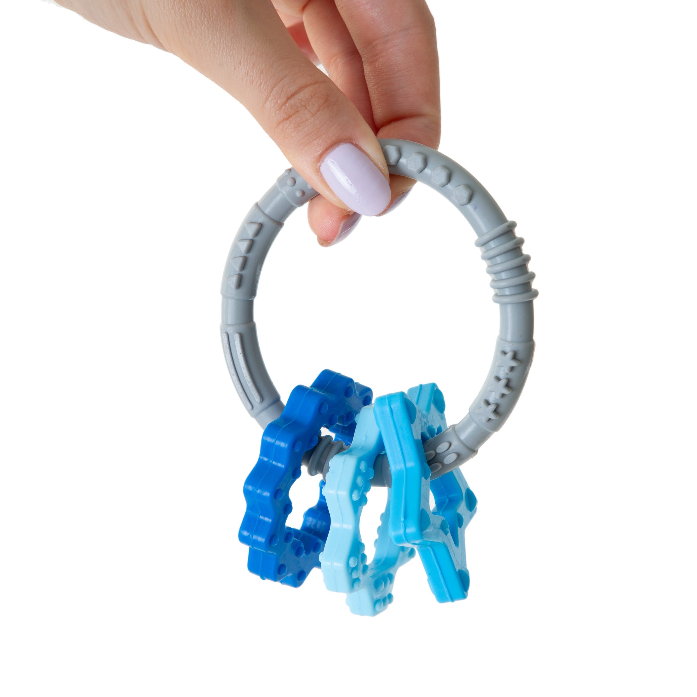 Babyjem silicon ring teether 100% food-grade silicone dishwasher safe 3+ months
