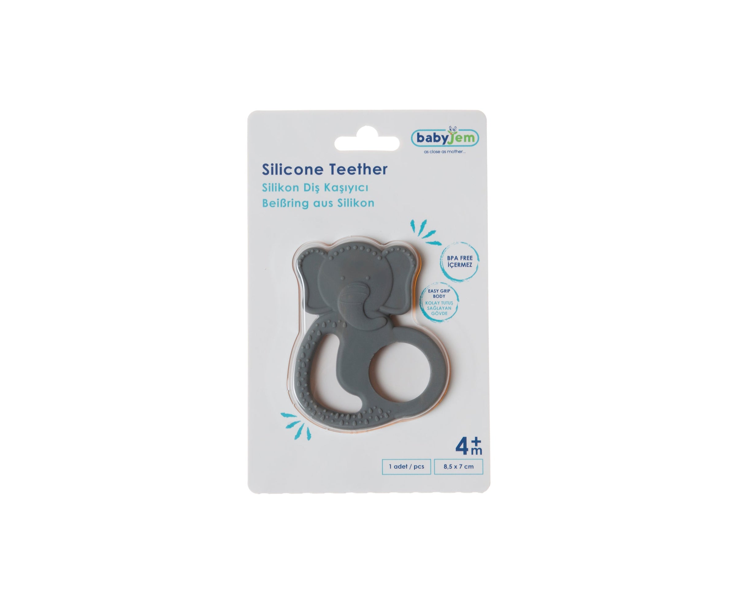 Babyjem silicon elephant teether