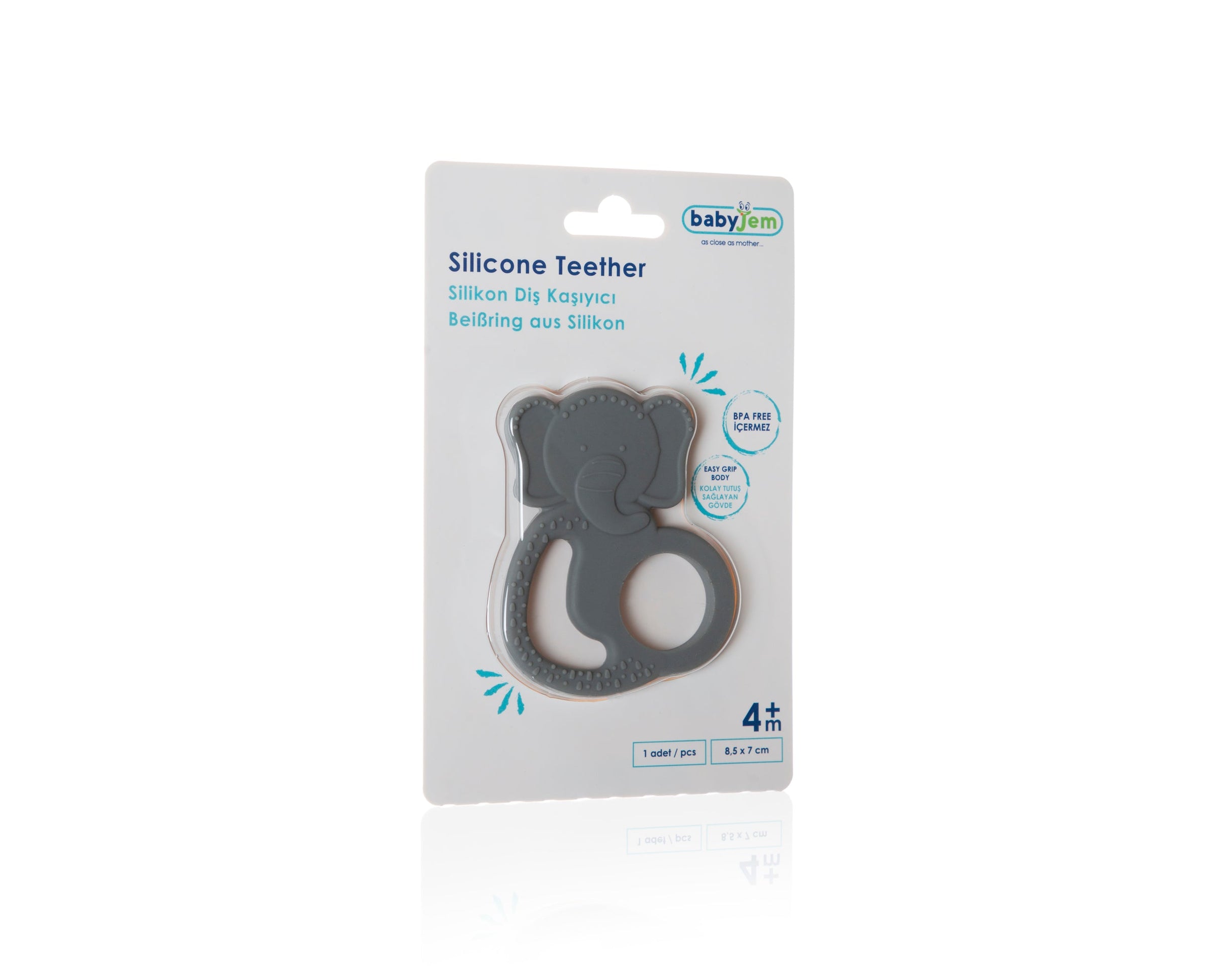 Babyjem silicon elephant teether