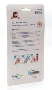 Babyjem oral care glove grey