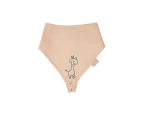 Babyjem 837 muslin bib with pacifier hanger
