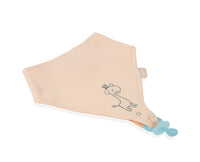 Babyjem 837 muslin bib with pacifier hanger