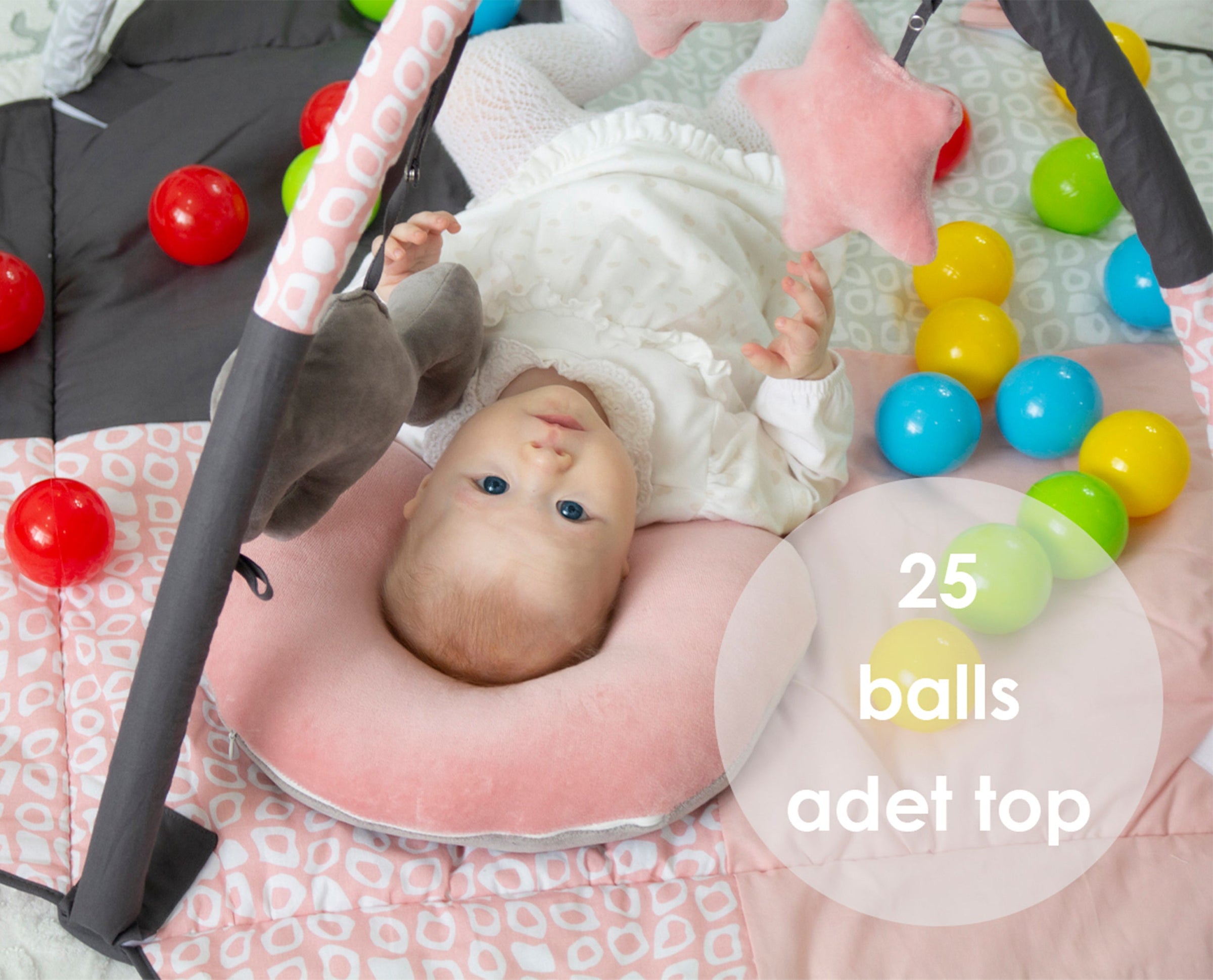 Babyjem play mat with balls