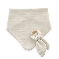 Babyjem muslin bib with teether