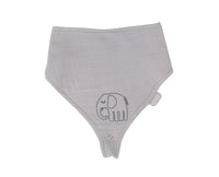 Babyjem 837 muslin bib with pacifier hanger