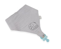 Babyjem 837 muslin bib with pacifier hanger