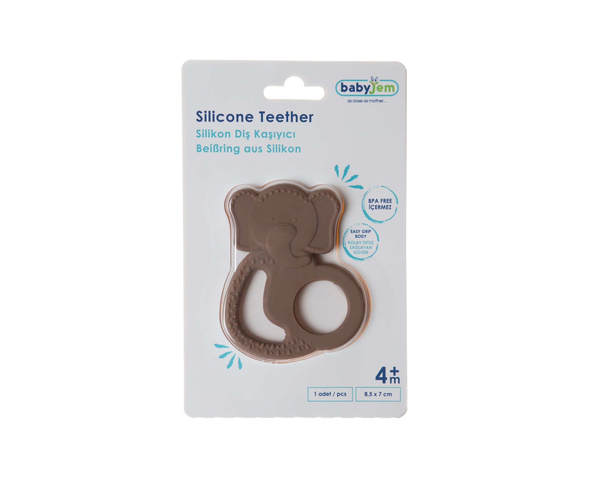 Babyjem silicon elephant teether