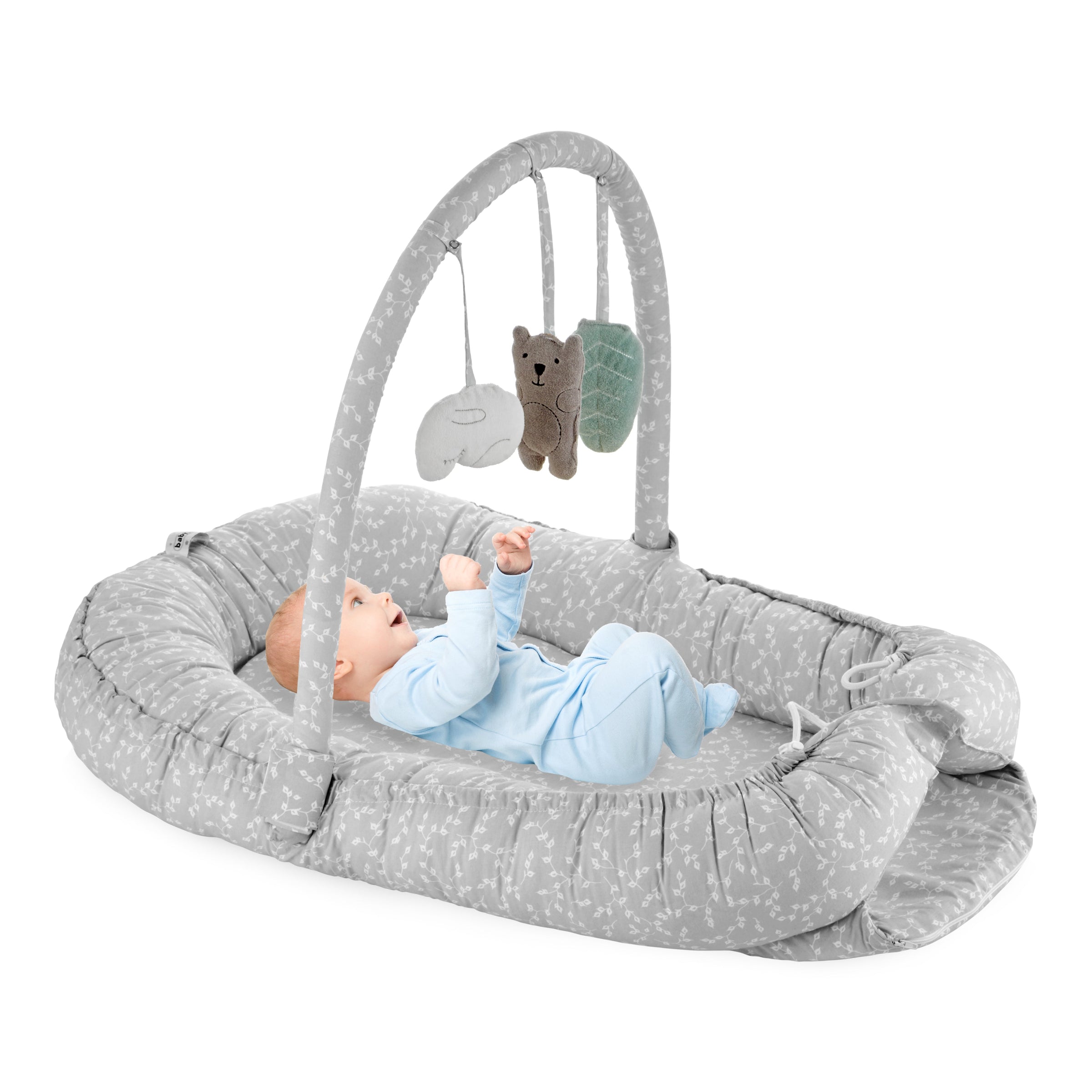 Babyjem babynest with toys