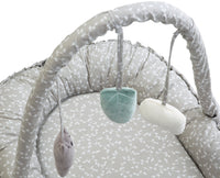 Babyjem babynest with toys