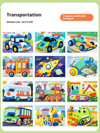 Childrens DIY 3D EVA Sticker Art Craft Toy