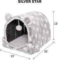 Washable Bed Cave for Indoor Cats & Small Dogs - BIG FRENCHIES