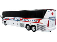 MCI J4500 Coach Bus "International Stage Lines" White "The Bus & Motorcoach Collection" Limited Edition to 504 pieces Worldwide 1/87 (HO) Diecast Model by Iconic Replicas