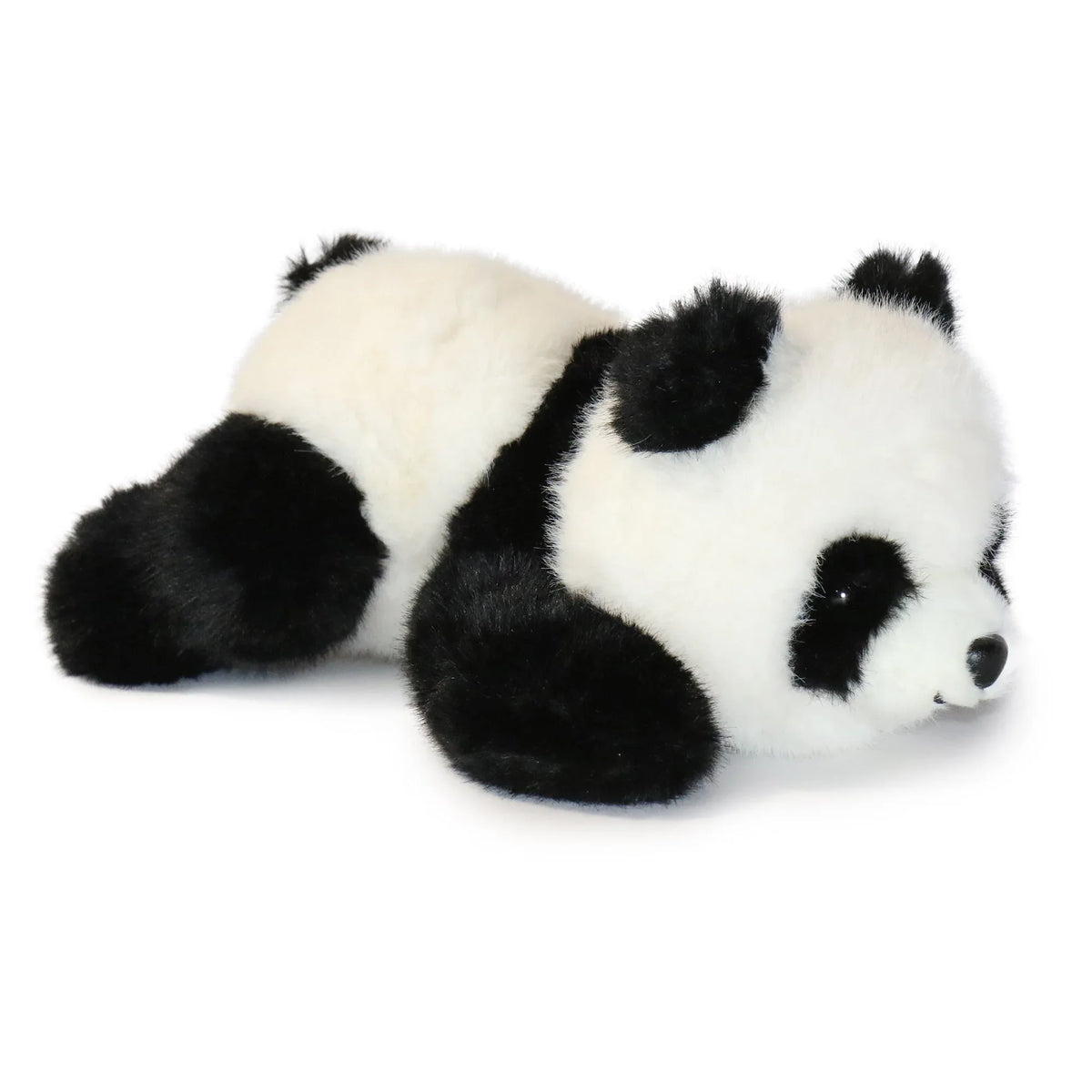10-Inch Black and White Classic Lying Panda - BIG FRENCHIES