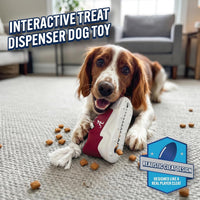NCAA Cleat Dog Toy & Treat Dispenser – 7 Team Options