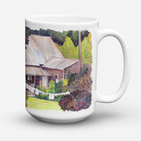 Wash Day Ceramic Coffee Mug 15 oz Decorative Large C Handle Mug Cup for Tea, Cocoa Hot Chocolate