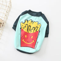 Dog Shirt Soft Cotton Fries