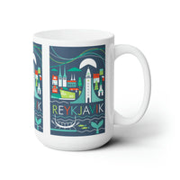 Reykjavik Ceramic Mug 11oz or 15oz - BIG FRENCHIES