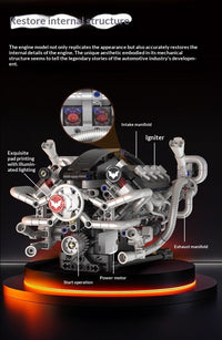 Bat Engine Model Building Block Toy