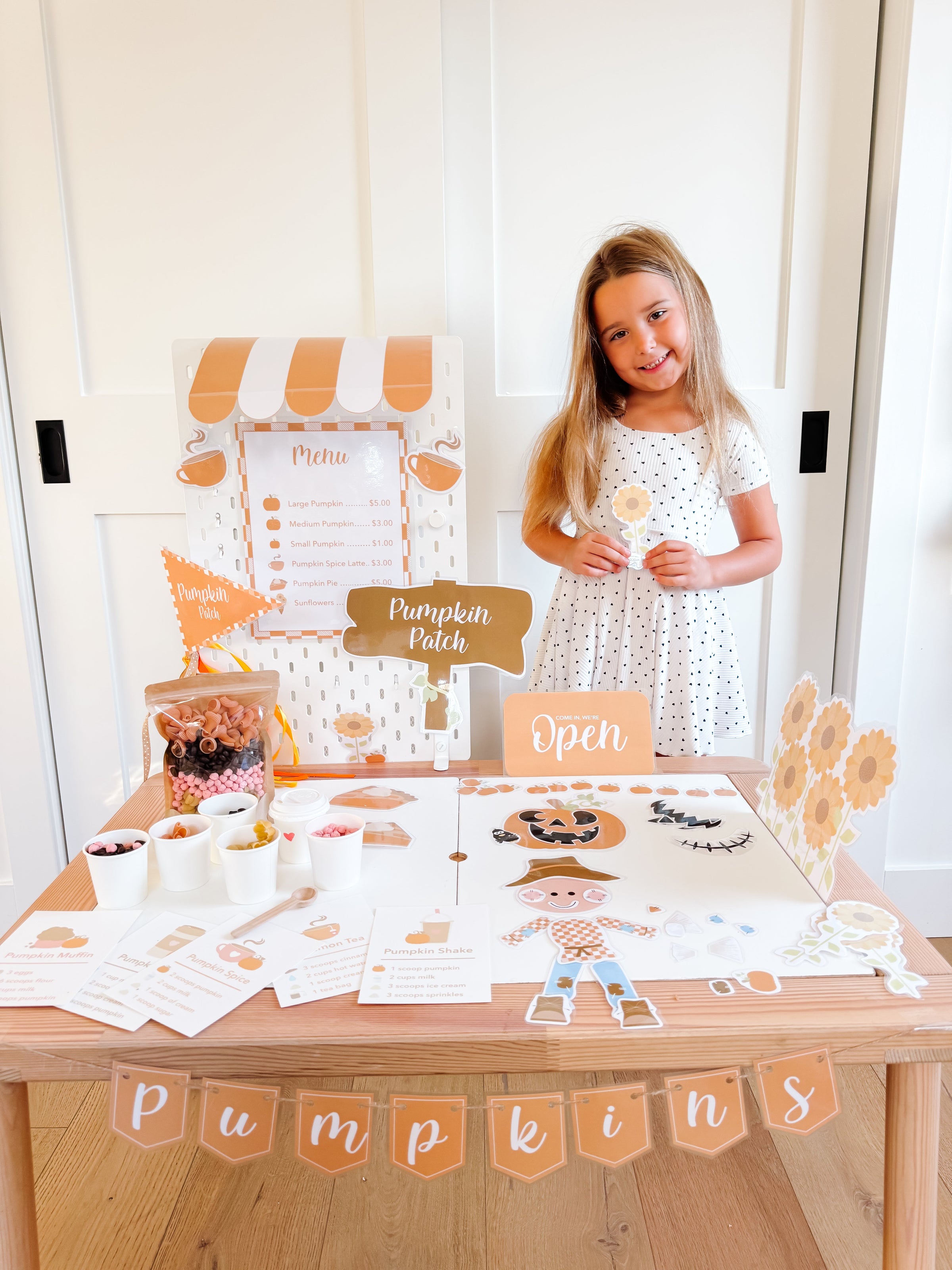 Pumpkin Patch Printable Dramatic Play