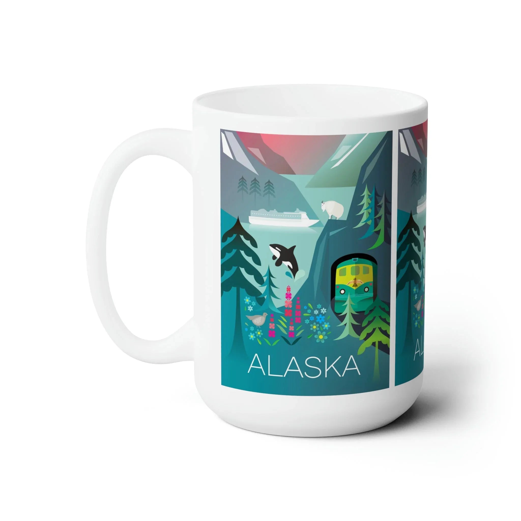 Alaska Ceramic Mug 11oz or 15oz - BIG FRENCHIES
