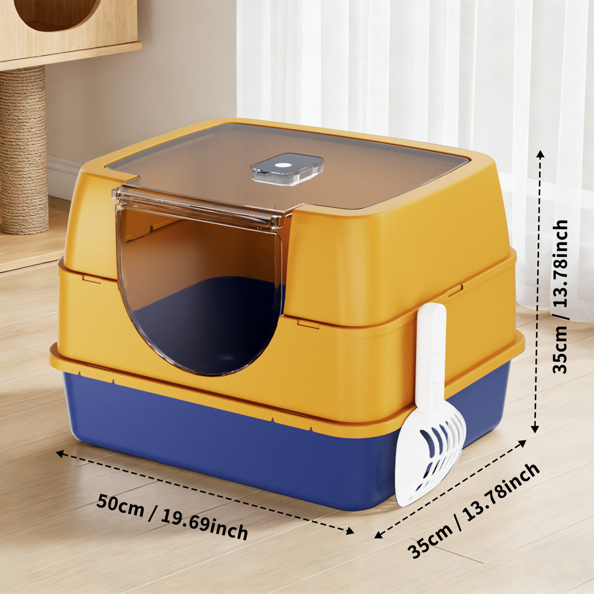 Only Self Pickup---Galaxy Fully Enclosed Cat Litter Box