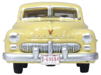 1949 Mercury 8 Coupe Calabash Yellow 1/87 (HO) Scale Diecast Model Car by Oxford Diecast