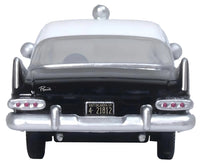 1959 Plymouth Savoy Black and White "Oklahoma Highway Patrol" 1/87 (HO) Scale Diecast Model Car by Oxford Diecast