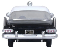 1959 Plymouth Savoy Black and White "Oklahoma Highway Patrol" 1/87 (HO) Scale Diecast Model Car by Oxford Diecast