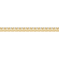Lab Grown Round Diamond Tennis Bracelet in 14k Yellow Gold (7 cctw F/G  VS2/SI1)