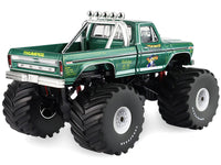 1975 Ford F-250 Monster Truck with 66-Inch Tires "Thumper" Green Metallic "Kings of Crunch" Series 1/43 Diecast Model Car by Greenlight