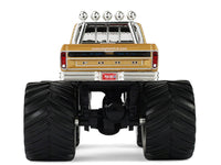 1979 Ford F-250 Monster Truck "Bigfoot #1 50th Anniversary" Gold Metallic "Kings of Crunch" Series 1/43 Diecast Model Car by Greenlight