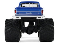 1976 Ford F-250 Monster Truck "Garbage Pail Kids 40th Anniversary - Buck Truck" Blue Metallic with Graphics "Kings of Crunch" Series 1/43 Diecast Model Car by Greenlight