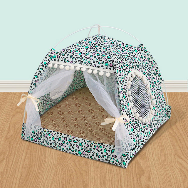 Comfy Calming Pet Tent Bed for Small Dogs and Cats - BIG FRENCHIES