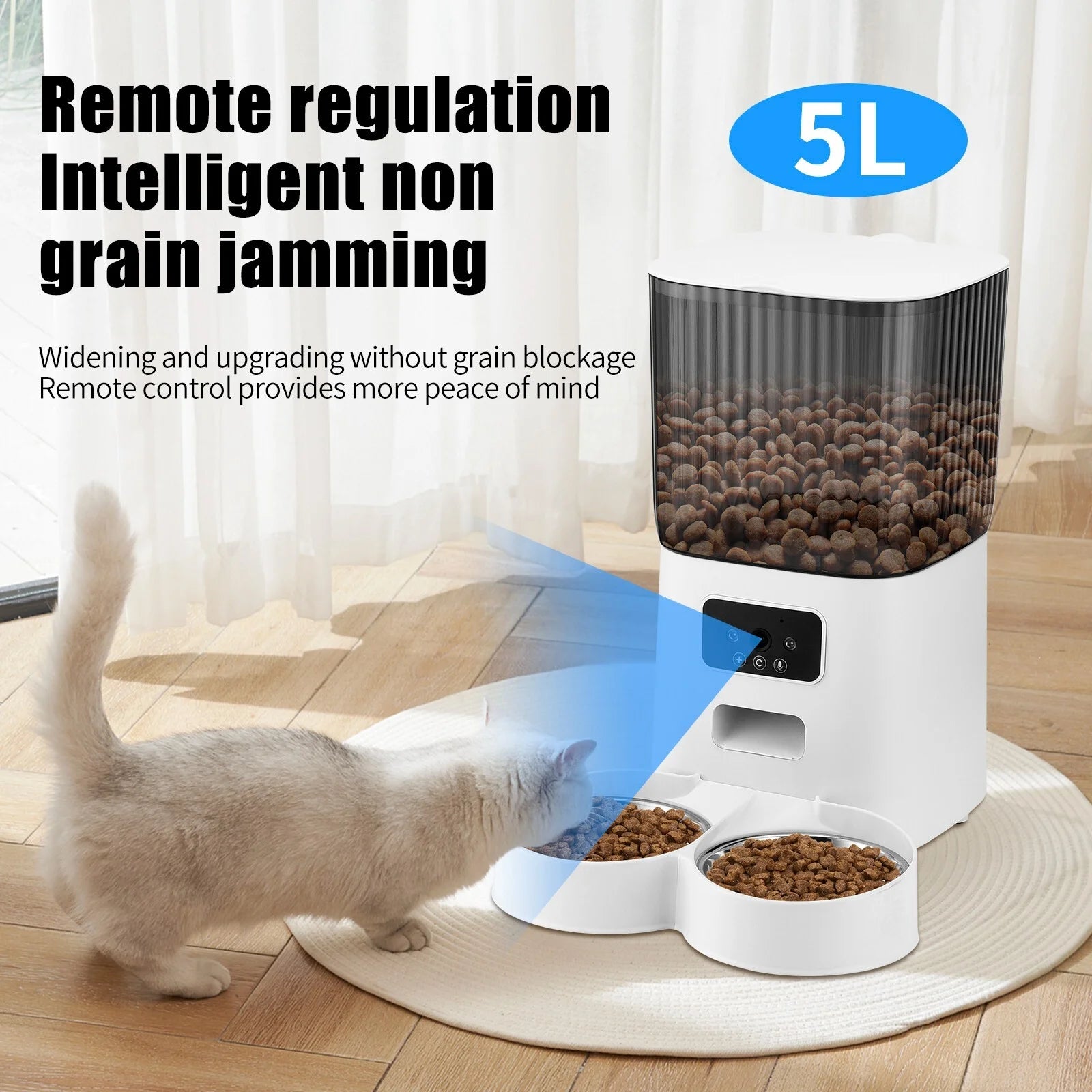 Automatic Pet Feeder with Camera - BIG FRENCHIES