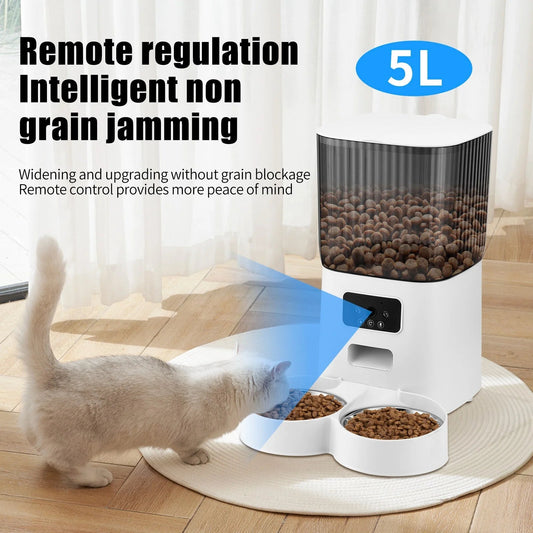 Automatic Pet Feeder with Camera - BIG FRENCHIES