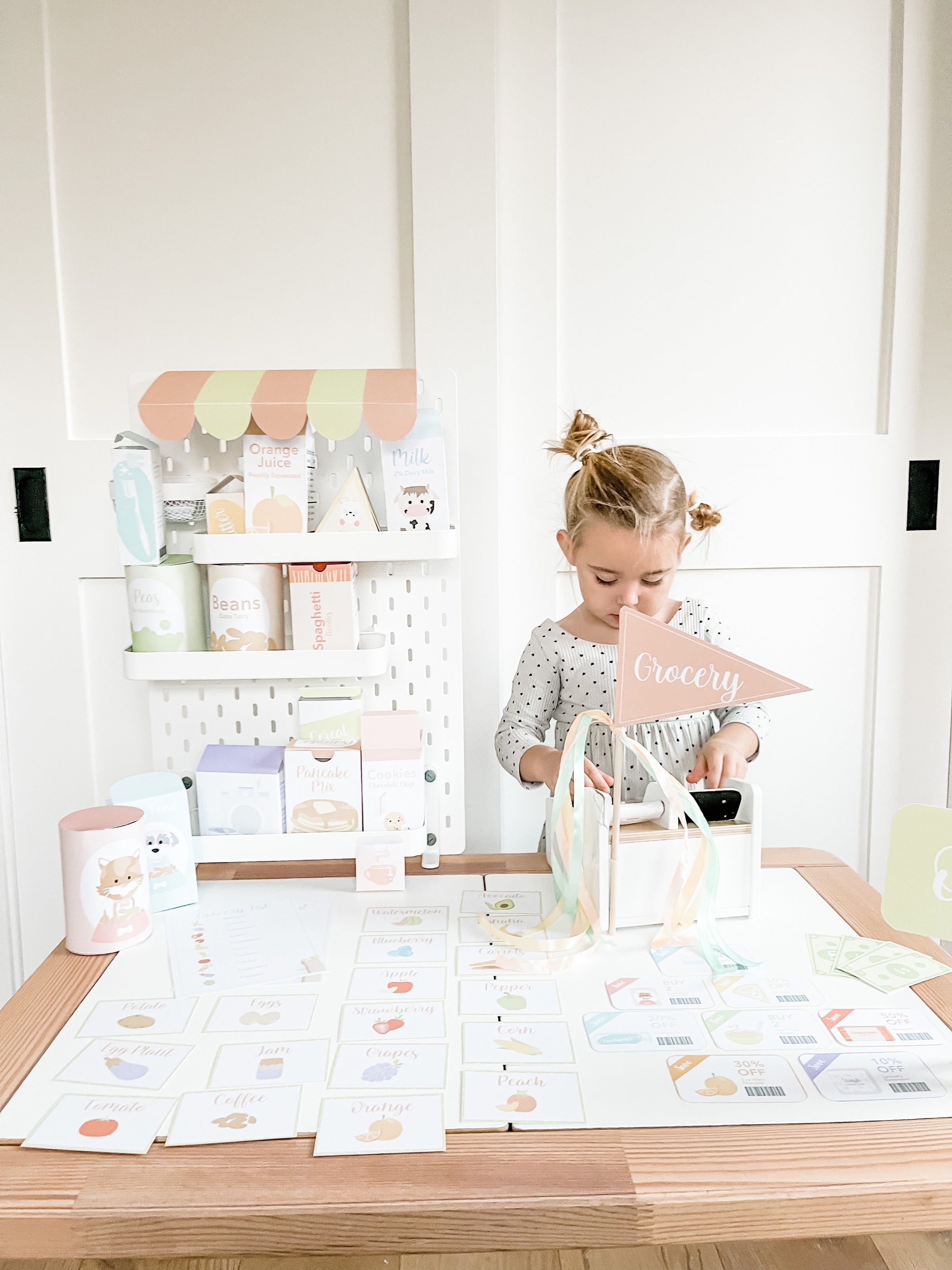 Grocery Store Play Food Printable Dramatic Play