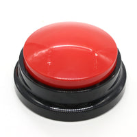 Dog Talking Button Pet Communication Key Sound Maker Cat Bell Toy Supplies Voice Recording Training Device