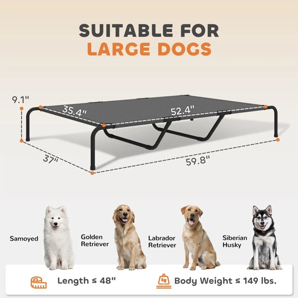 Dog Cot Cooling Pet Bed