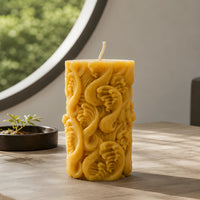 Mystic Asian Style Beeswax Candle Set