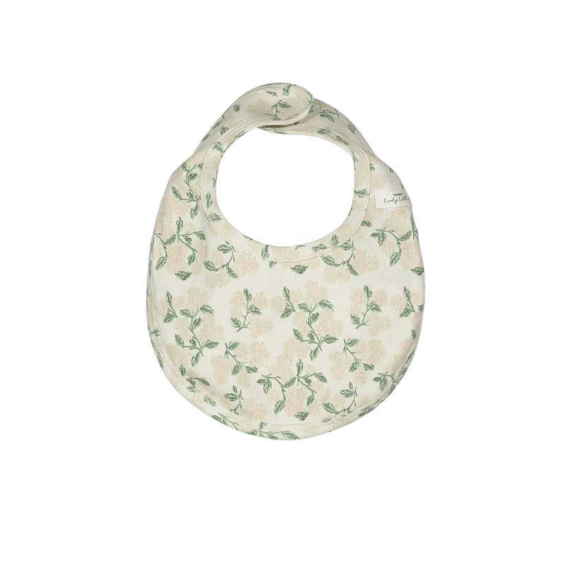 The Printed Bib - Hydrangea Pink - BIG FRENCHIES
